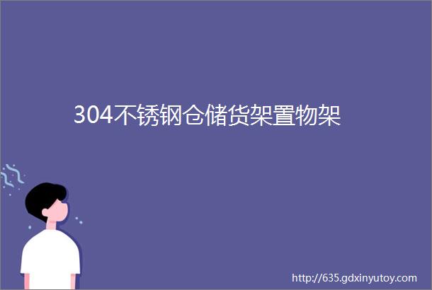 304不锈钢仓储货架置物架